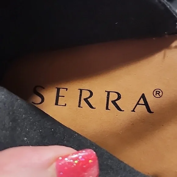 SERRA LADIES  TIE- UP ANKLE SANDALS. - Picture 2 of 7